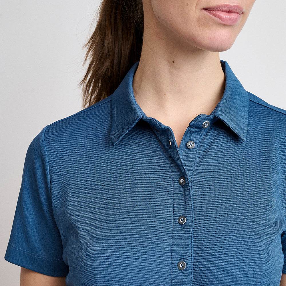 Performance-Poloshirt für Damen, Ensign Blue