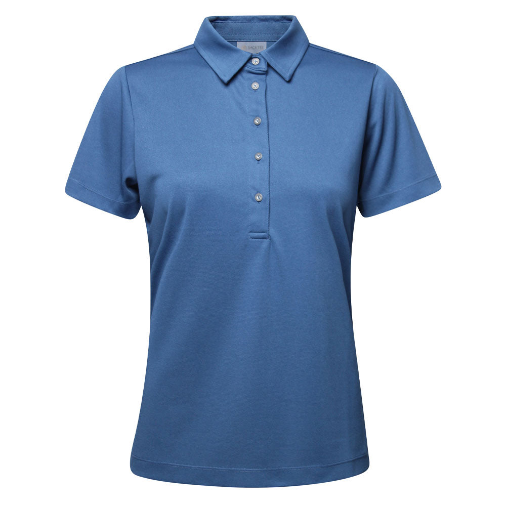 Performance-Poloshirt für Damen, Ensign Blue