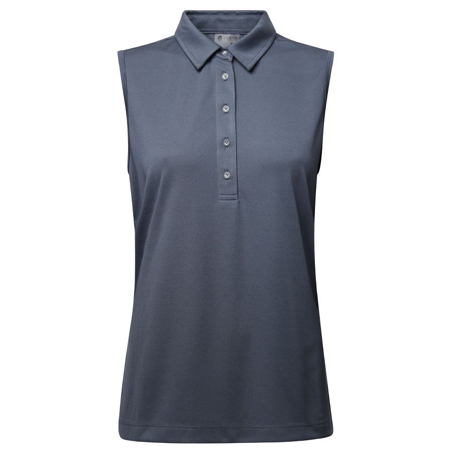 Performance-Poloshirt für Damen, Ombre Blue