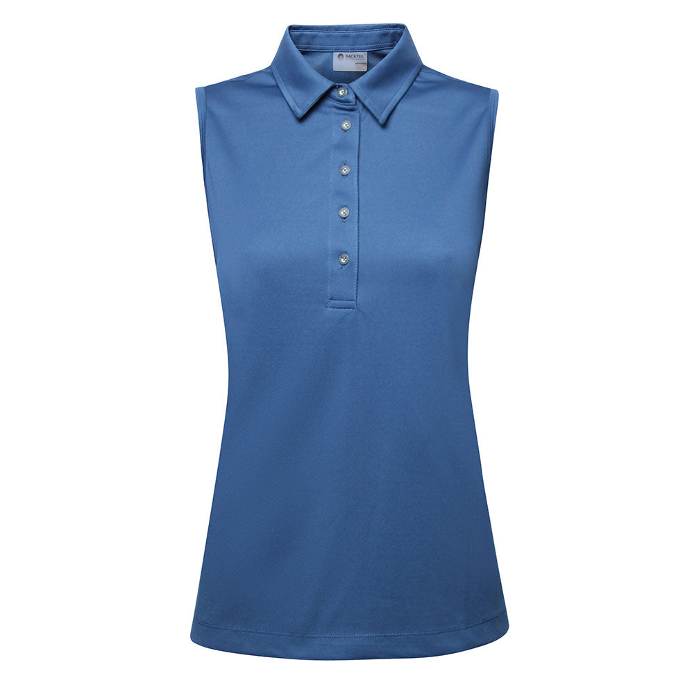 Performance-Poloshirt für Damen, Ensign Blue