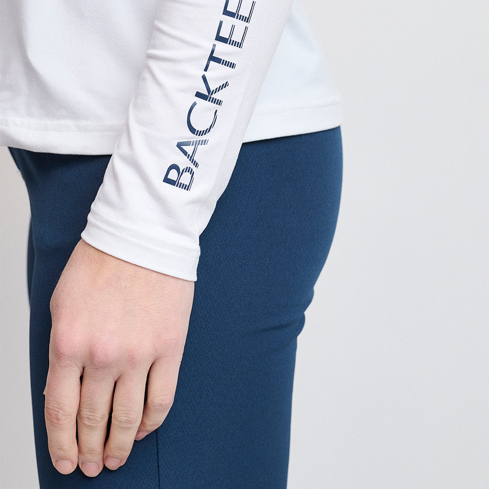 Damen First Skin Rundhalsausschnitt, Weiß