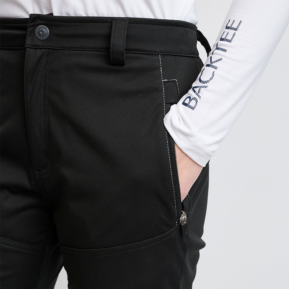 Hybrid-Thermohose für Damen, Schwarz