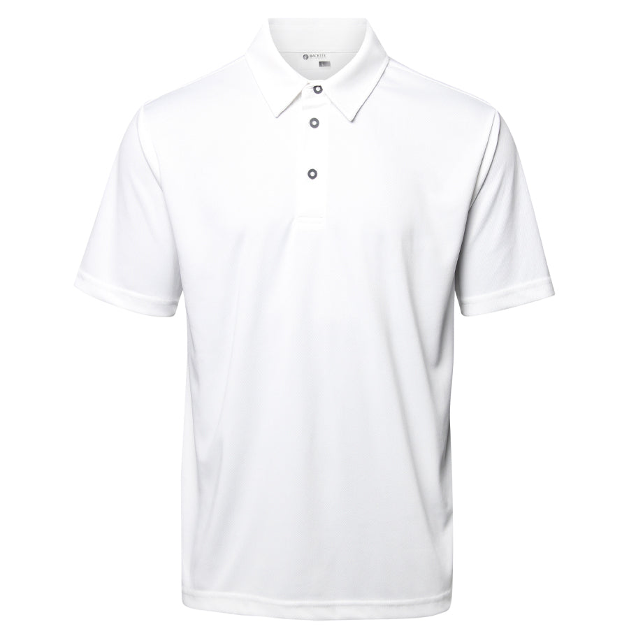 Performance-Poloshirt für Herren, Weiß
