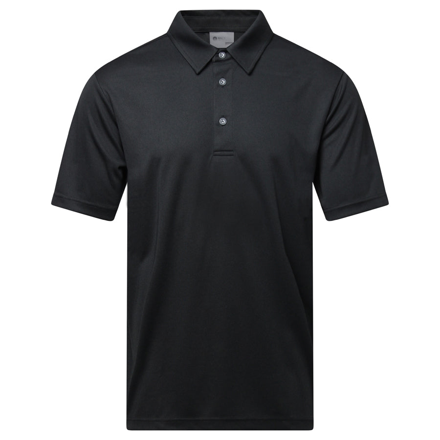 Performance-Poloshirt für Herren, Schwarz
