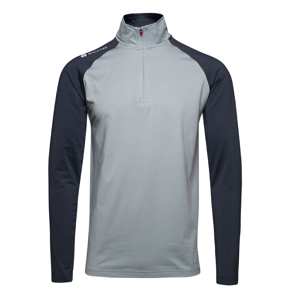 Baselayer mit Reißverschluss für Herren, Ombre Blue
