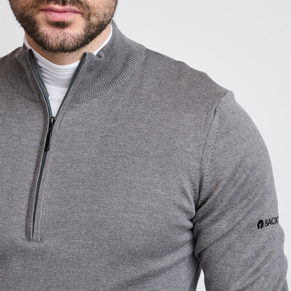 Herren-Windjacke, Graumeliert