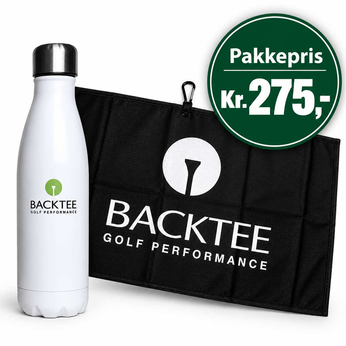 Wasserflasche & Handtuch