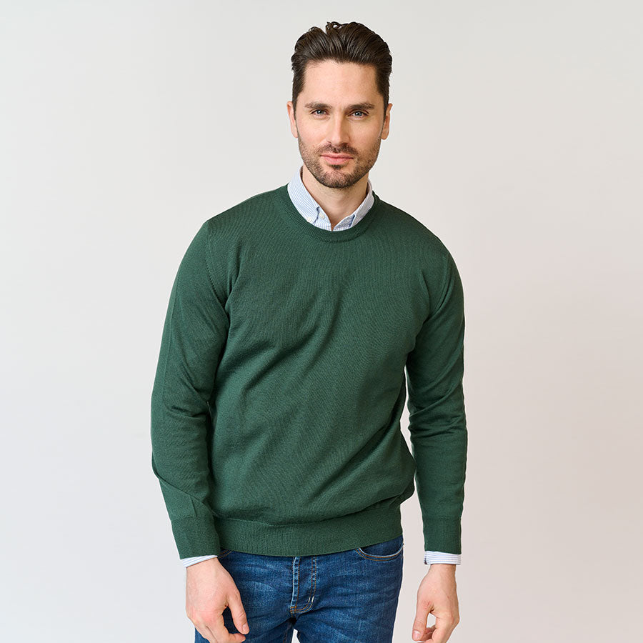 Riise Herren-Merino-O-Ausschnitt, Fairway