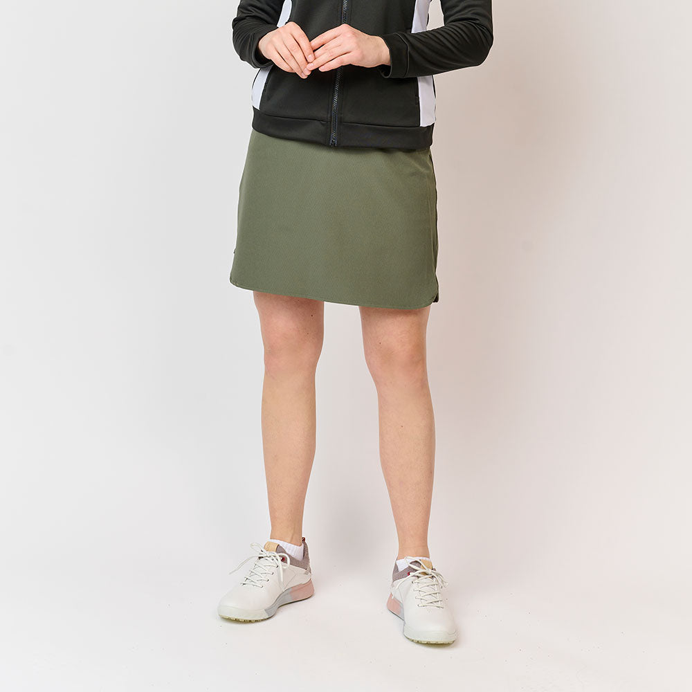 Leichter Performance-Skort für Damen, Käfergrün