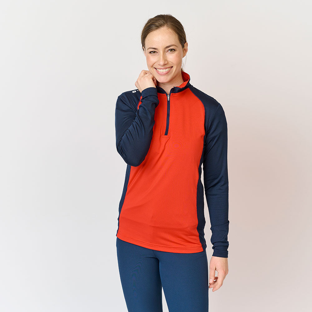 Performance-Baselayer für Damen, Rot