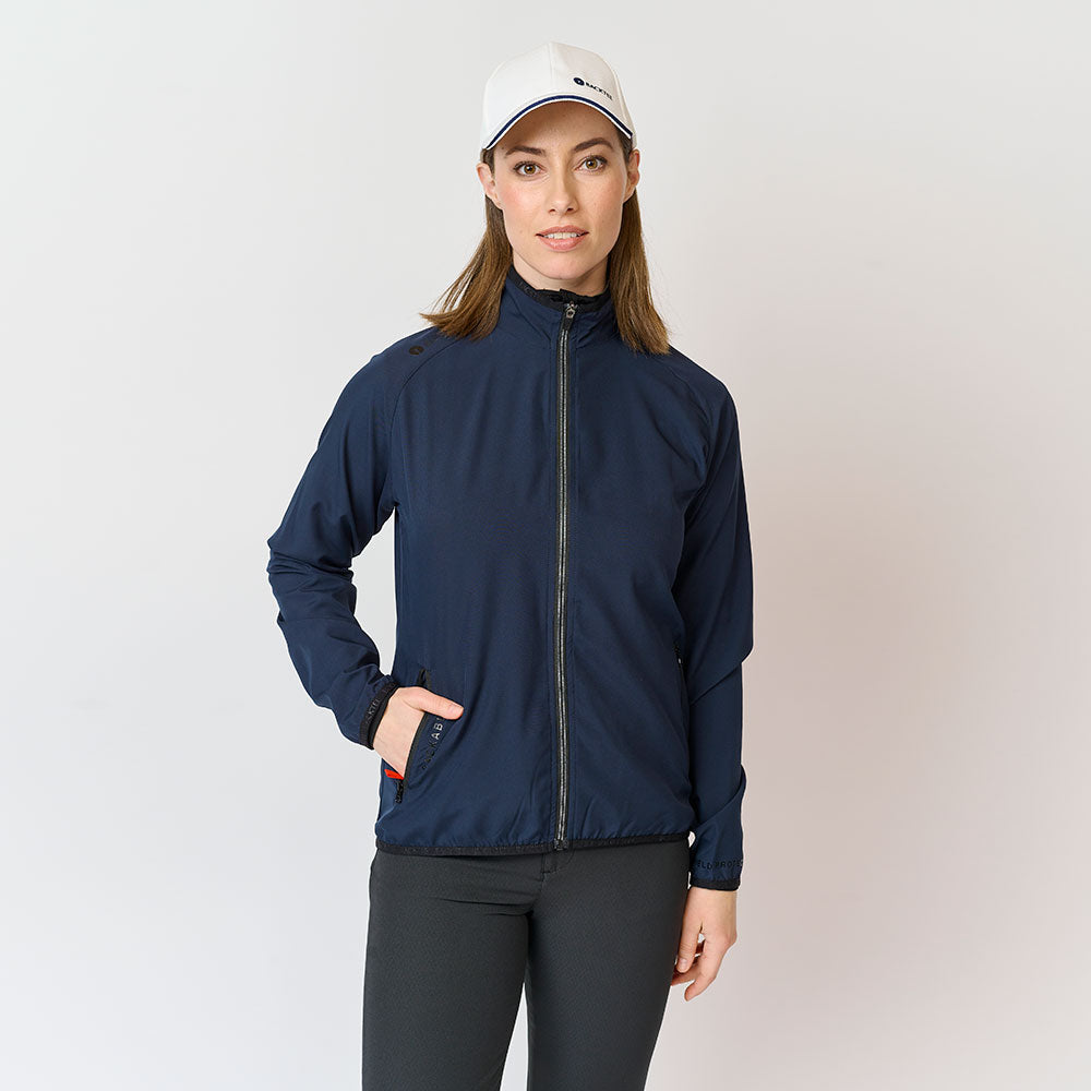 Damen 80 G. Faltbares Windshirt, Marineblau