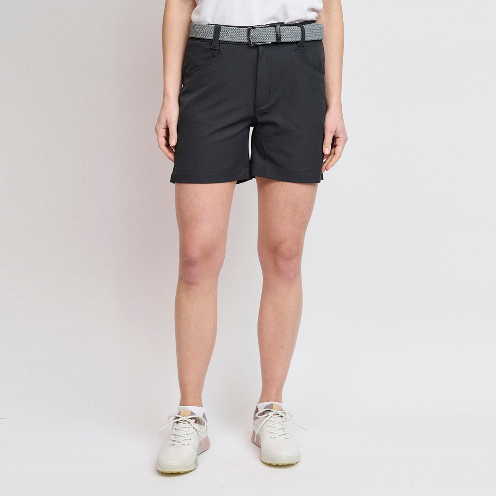 Leichte Performance-Shorts für Damen, Schwarz