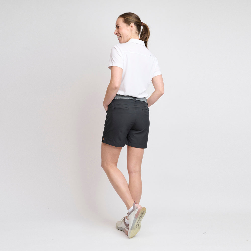 Leichte Performance-Shorts für Damen, Schwarz