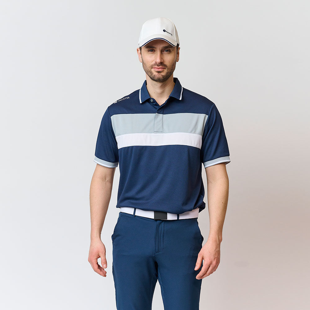 Brustpolo für Herren, Marineblau