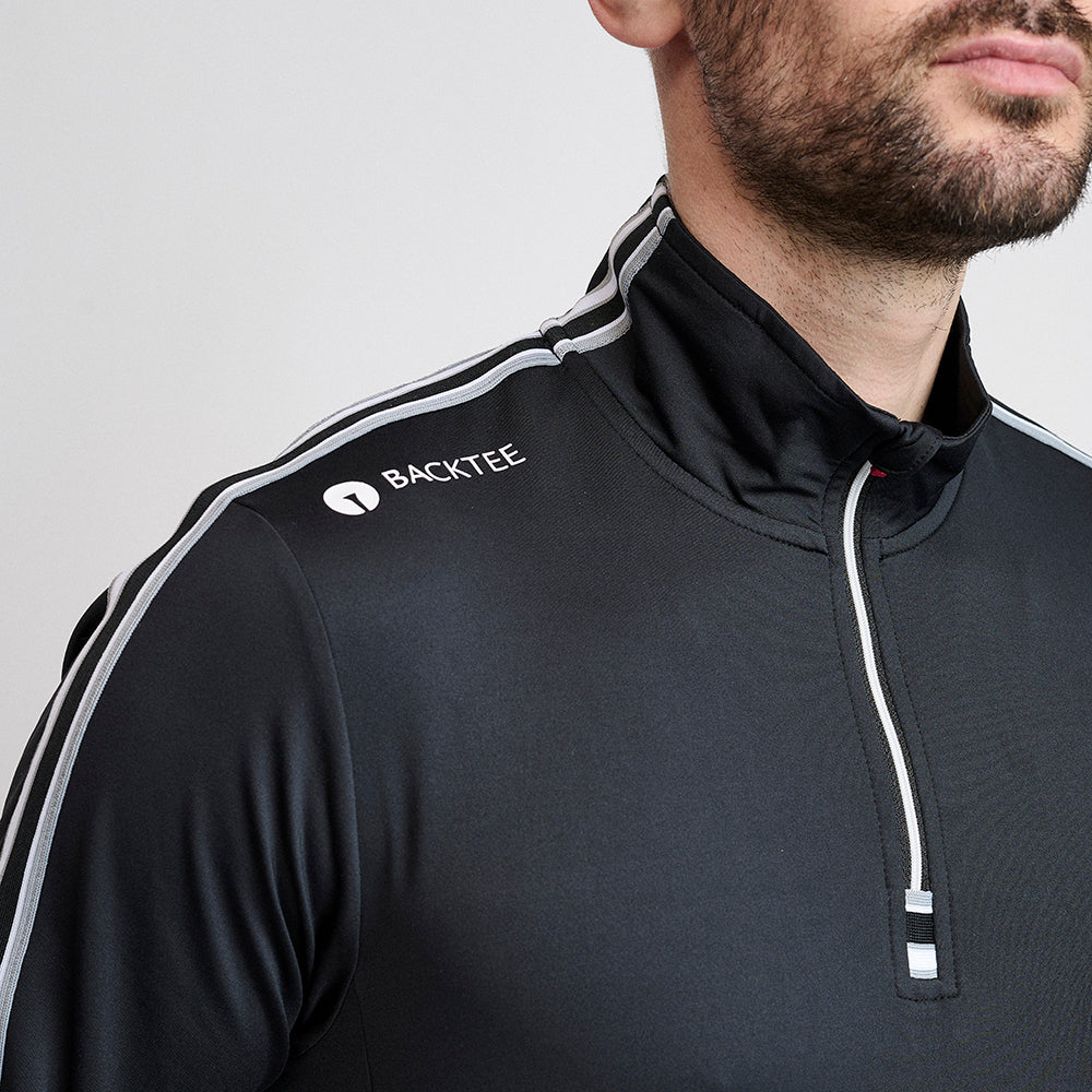 Sportlicher Baselayer für Herren, Schwarz