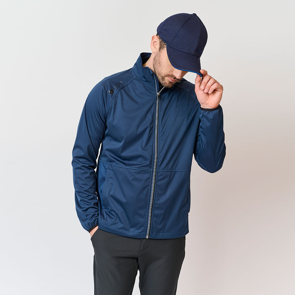 Leichte Herren-Windjacke, Marineblau