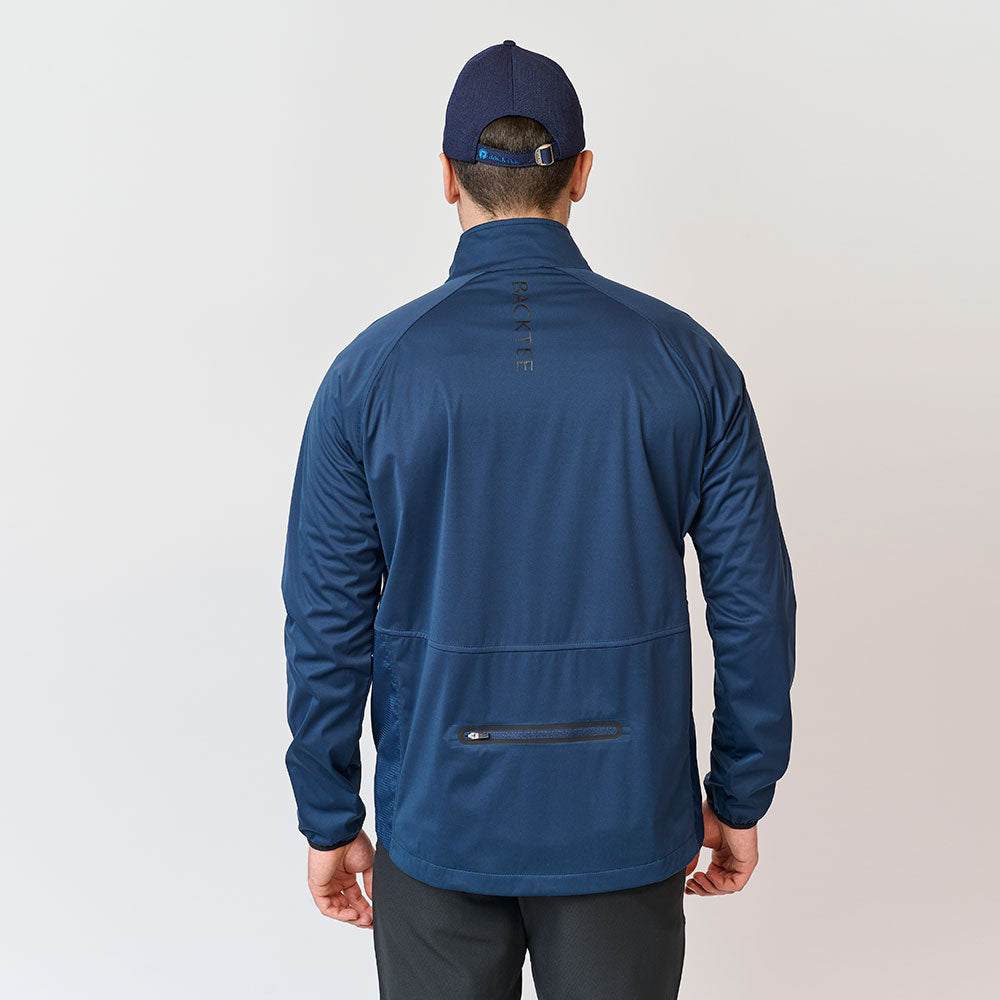 Leichte Herren-Windjacke, Marineblau