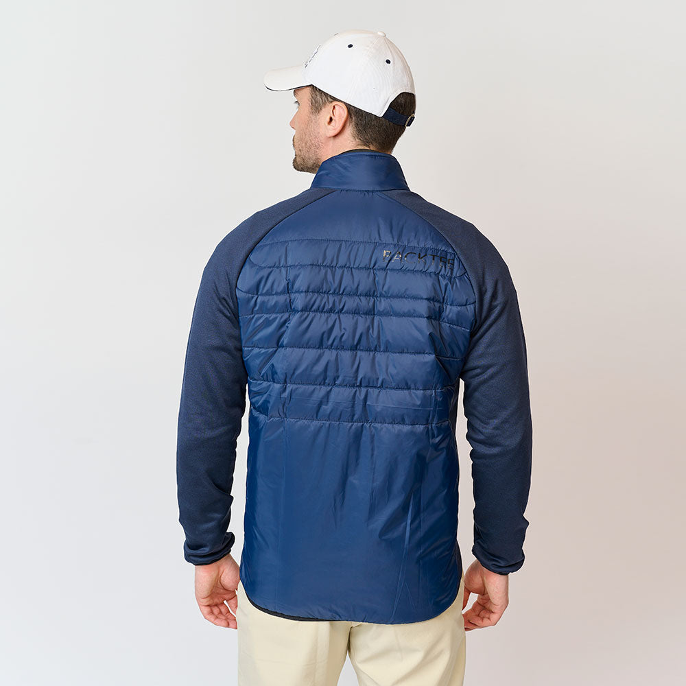 Herren-Hybridjacke, Marineblau