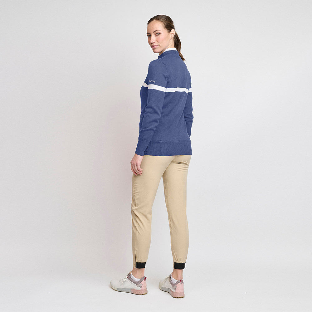 Bio-Windbreaker-Pullover für Damen, Dämmerungsblau