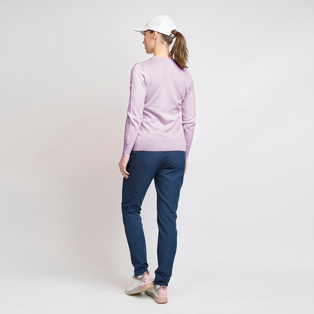 Bio-Freizeitpullover für Damen, zartes Lila