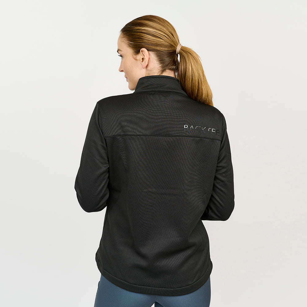 Damen-Hybridjacke, Schwarz