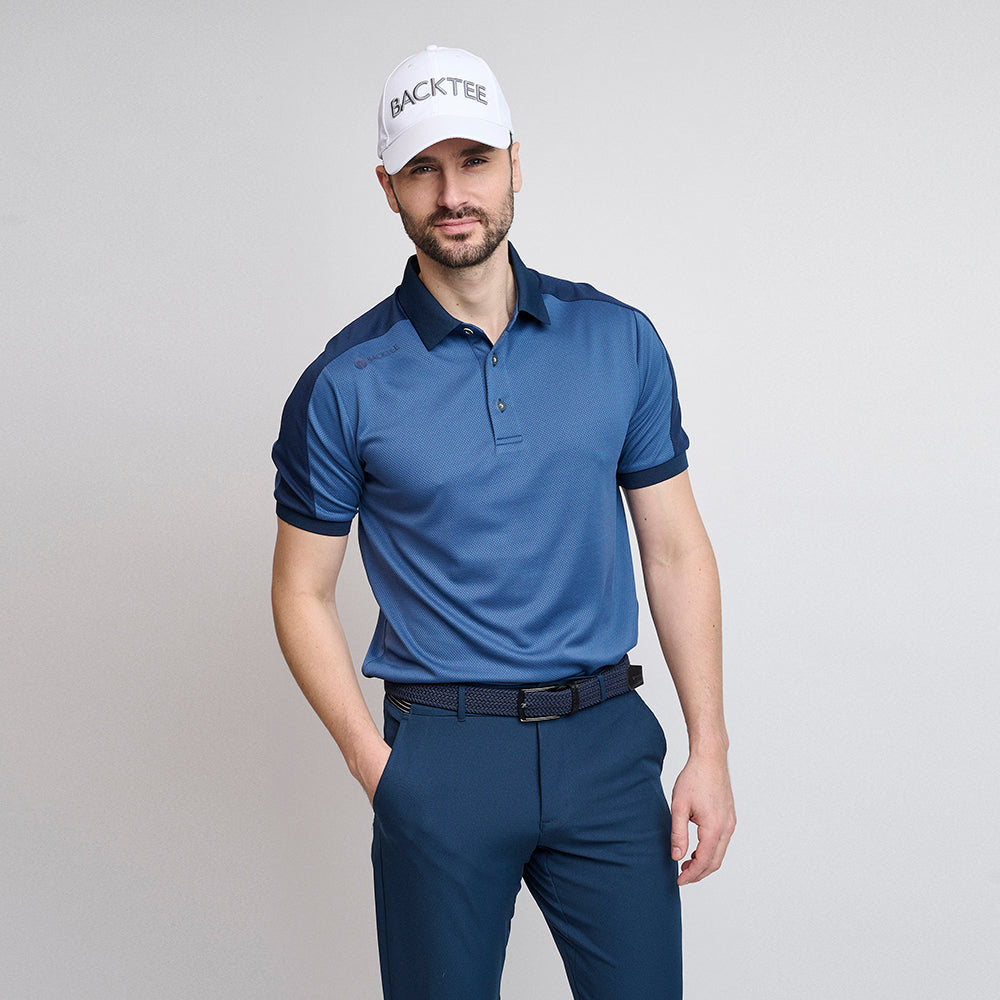 Herren-Turnierpolo, Ensign Blue