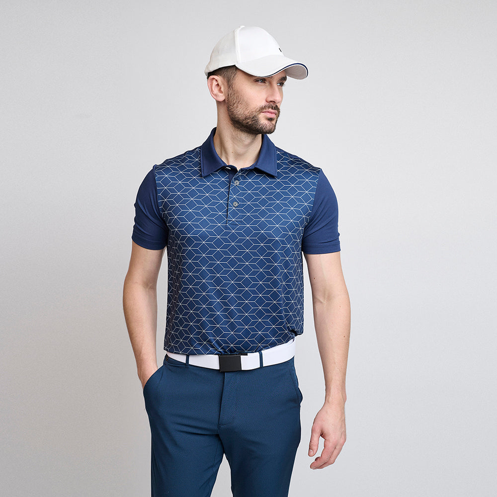 Herren-Spielerpolo, Marineblau