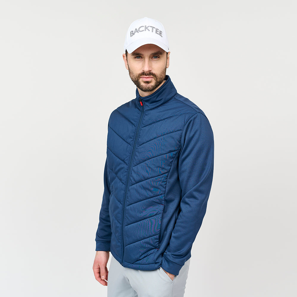 Herren-Hybridjacke, Marineblau