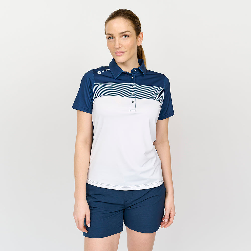 Damen-Masters-Polo, Marineblau