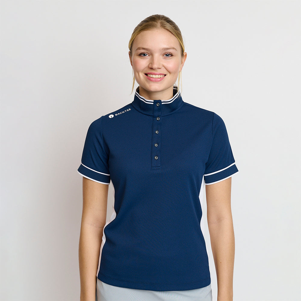 Mulligan-Polo für Damen, Marineblau