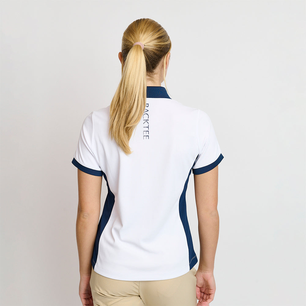 Hole-in-One-Poloshirt für Damen, Weiß