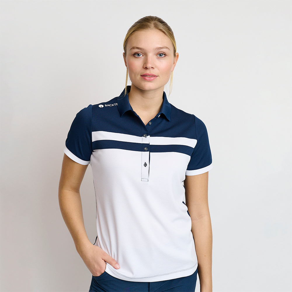 Damen-Academy-Polo, Marineblau