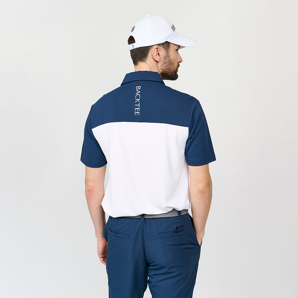 Herren-Tour-Polo, Marineblau