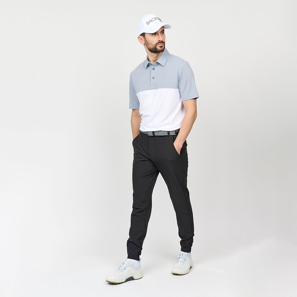 Tour-Poloshirt für Herren, Hellgrau