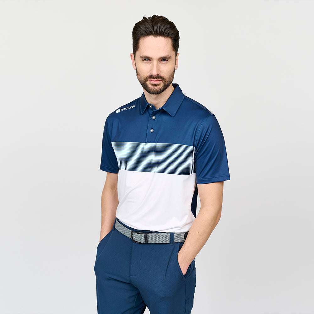 Herren-Master-Polo, Marineblau