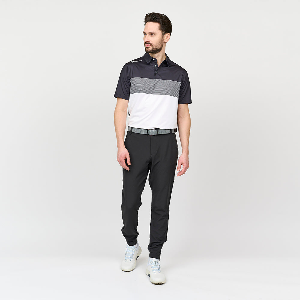 Herren-Master-Polo, Schwarz