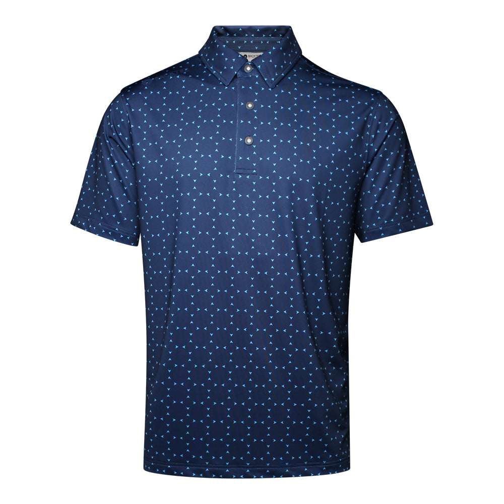 Icon-Poloshirt für Herren, Marineblau, Wassermann