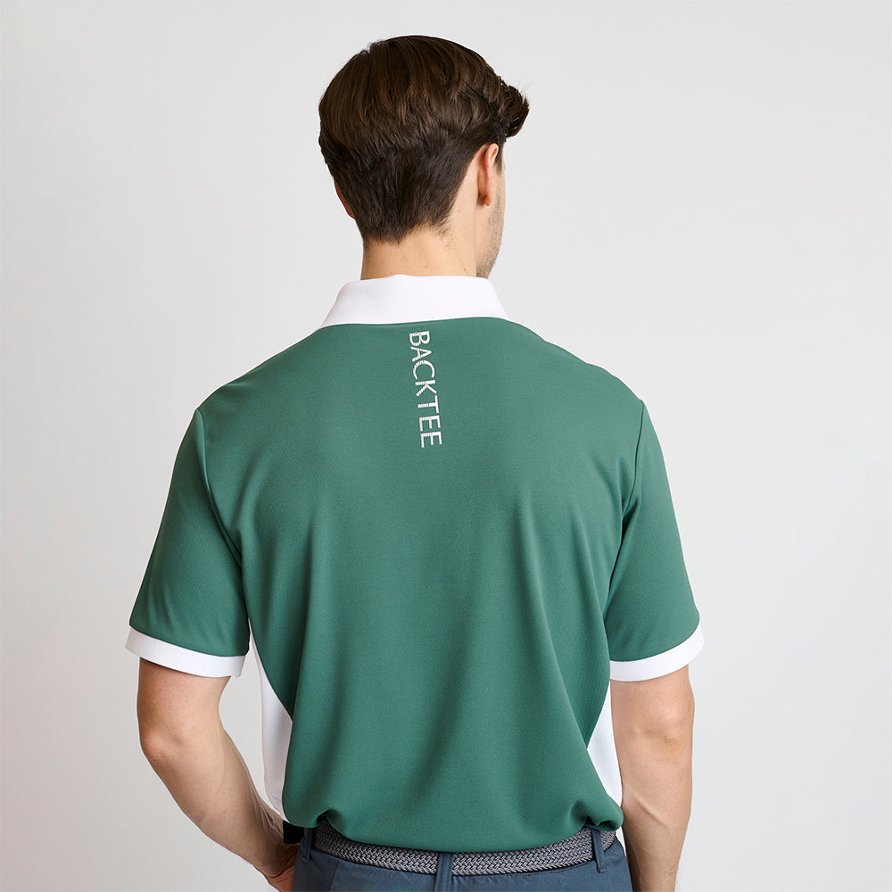 Hole-In-One-Poloshirt für Herren, Bistrogrün