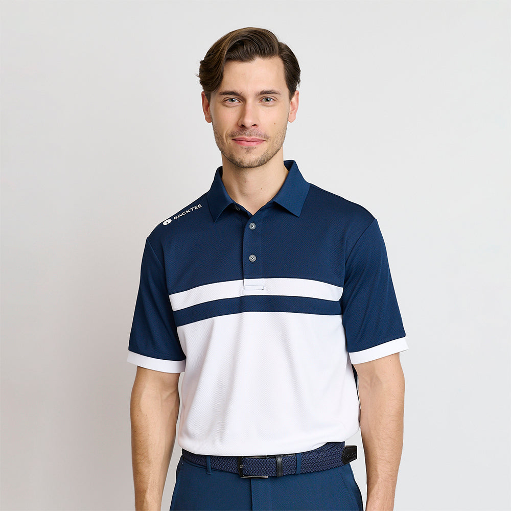 Herren-Academy-Polo, Marineblau