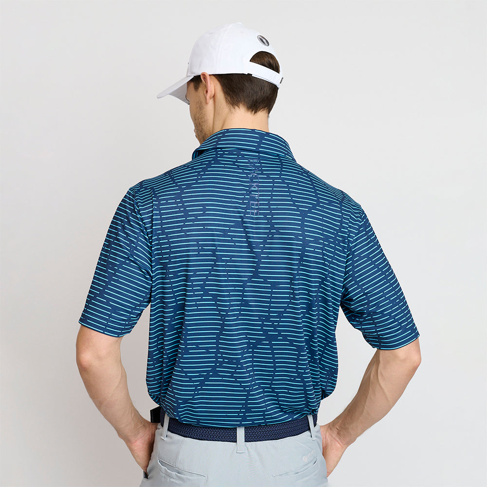 Eagle-Poloshirt für Herren, Marineblau