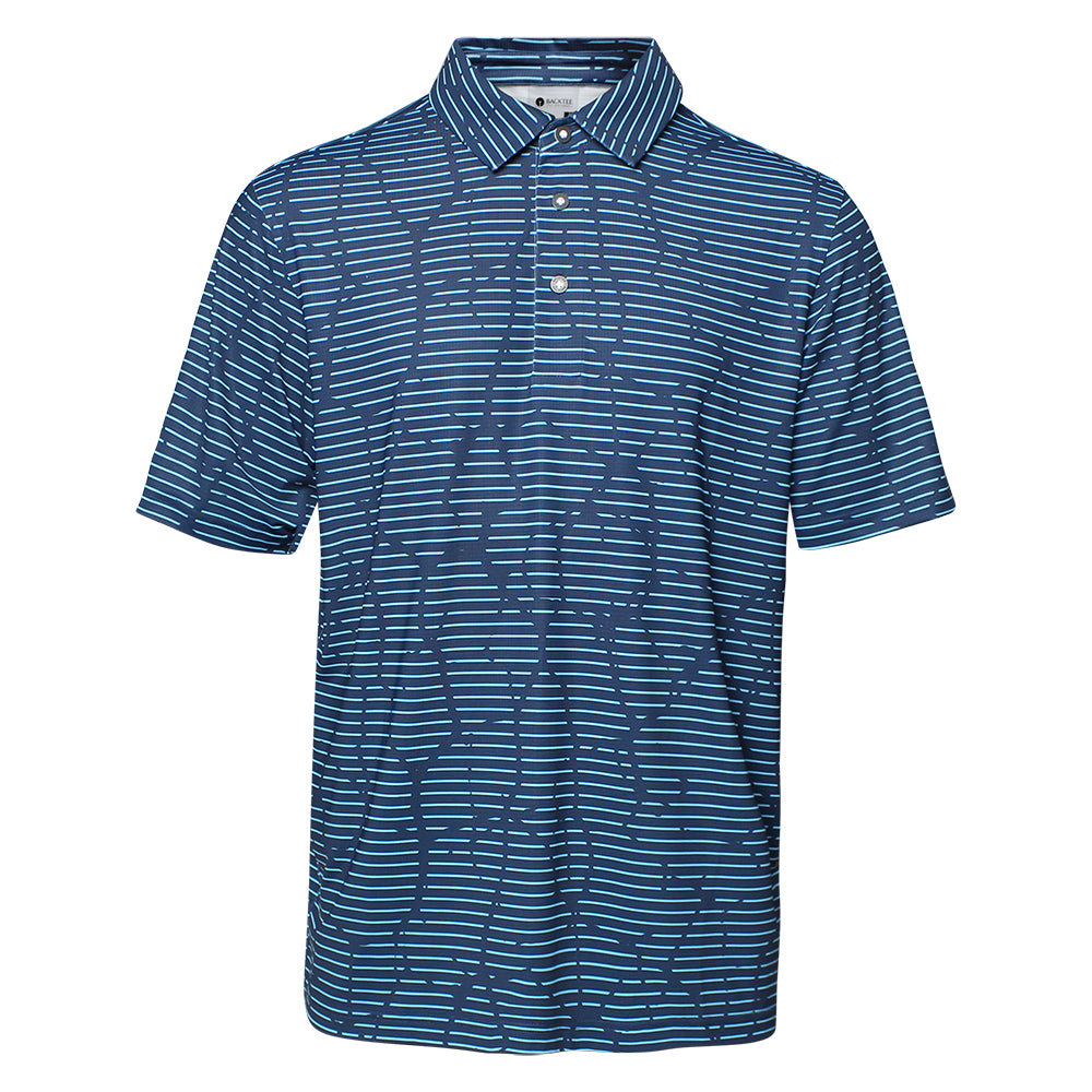 Eagle-Poloshirt für Herren, Marineblau