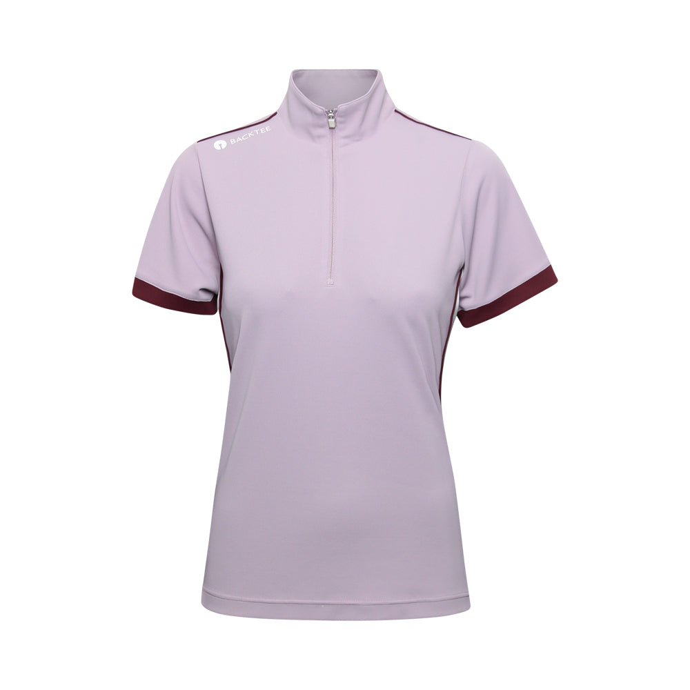 Damen-Poloshirt mit Reißverschluss, Nirvana