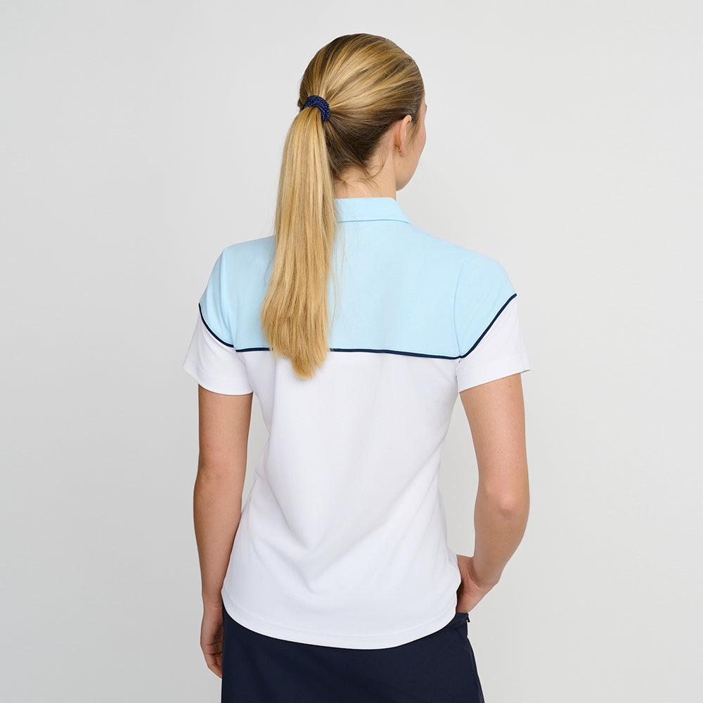 Winner Poloshirt für Damen, Weiß