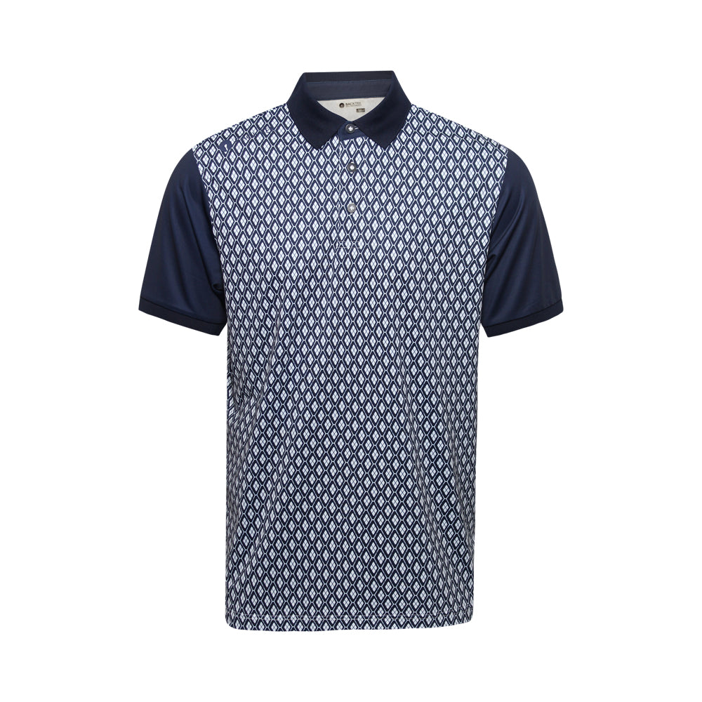 Klassisches Golfpolo für Herren, Marineblau