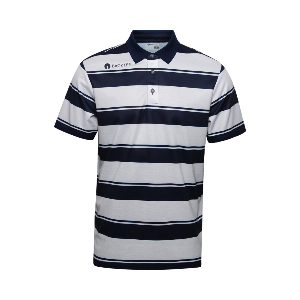 Horizontal Poloshirt für Herren, Marineblau