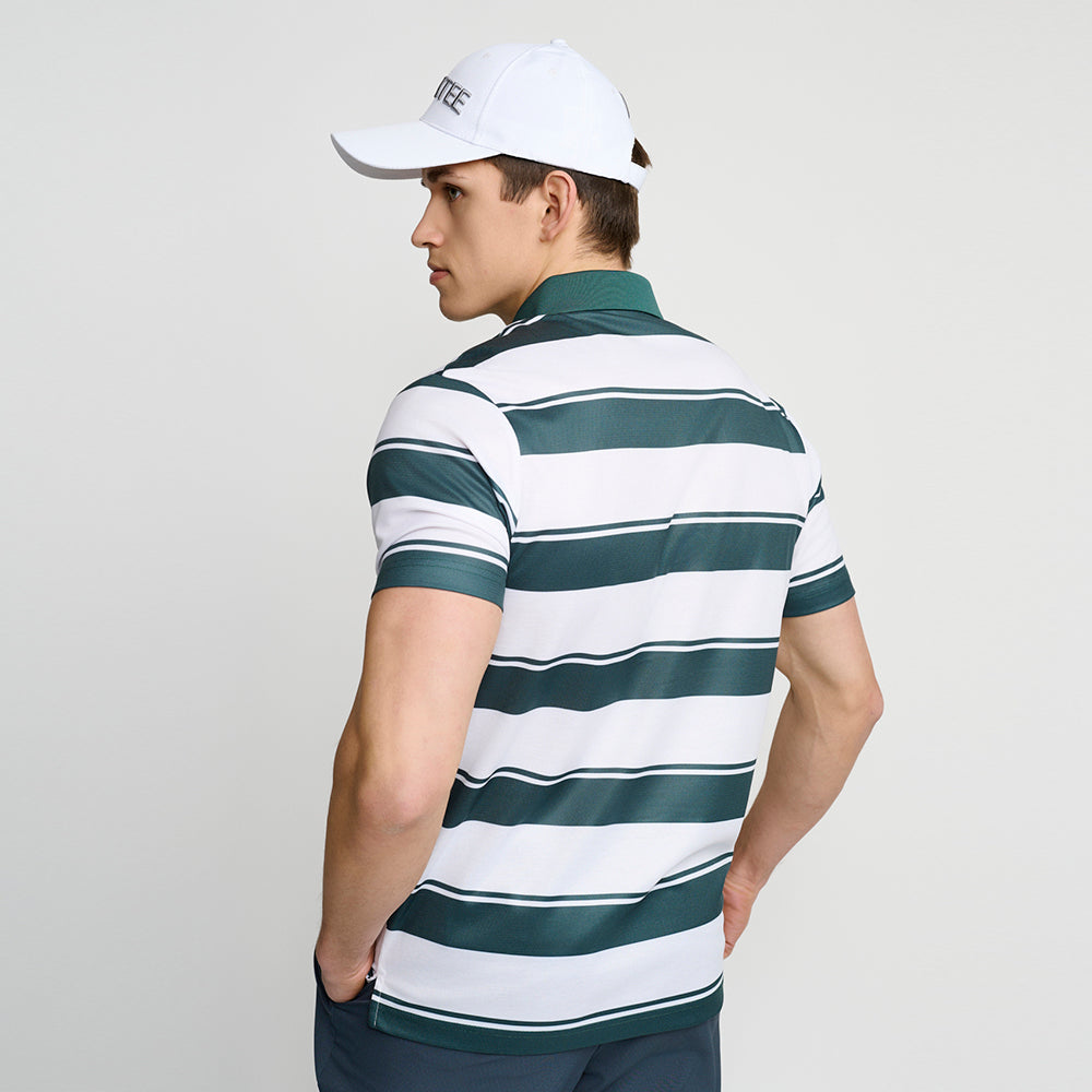 Horizontal Poloshirt für Herren, Bistro Green