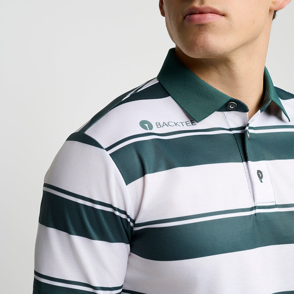 Horizontal Poloshirt für Herren, Bistro Green