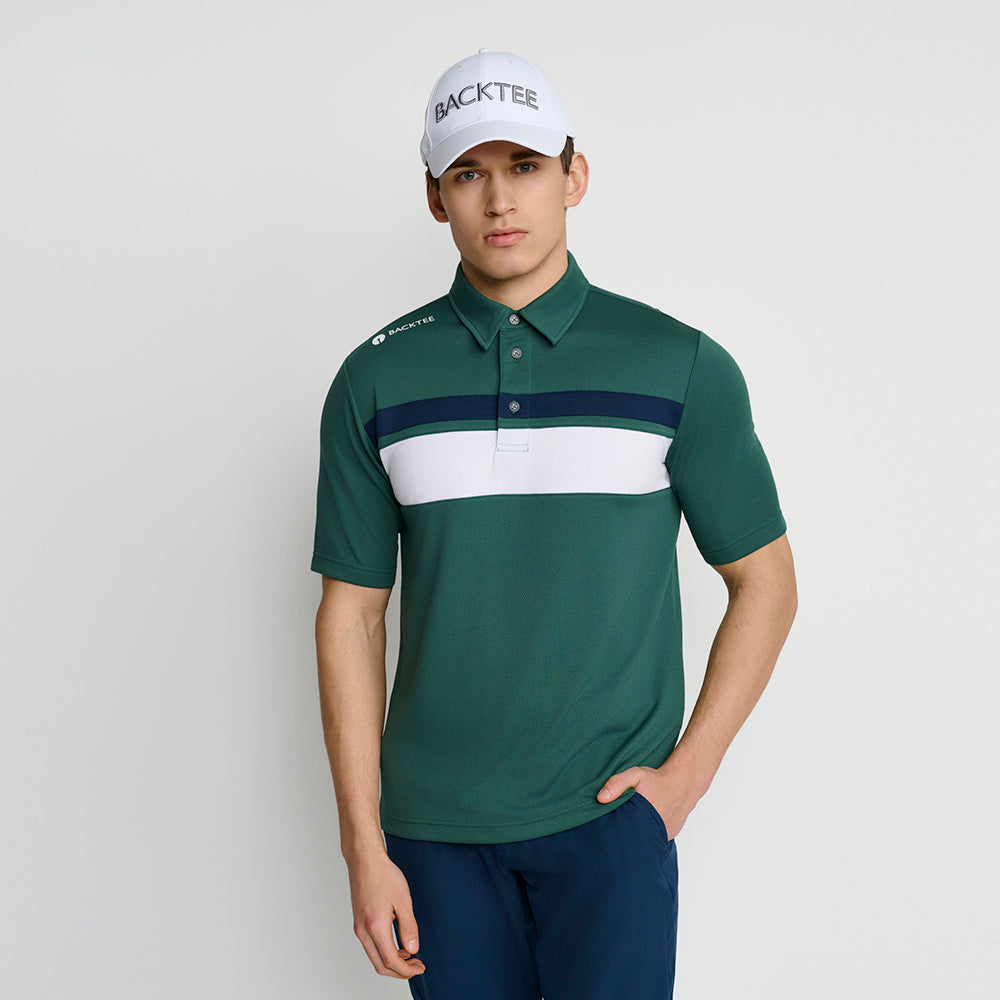 Herren-Trophy-Polo, Bistrogrün