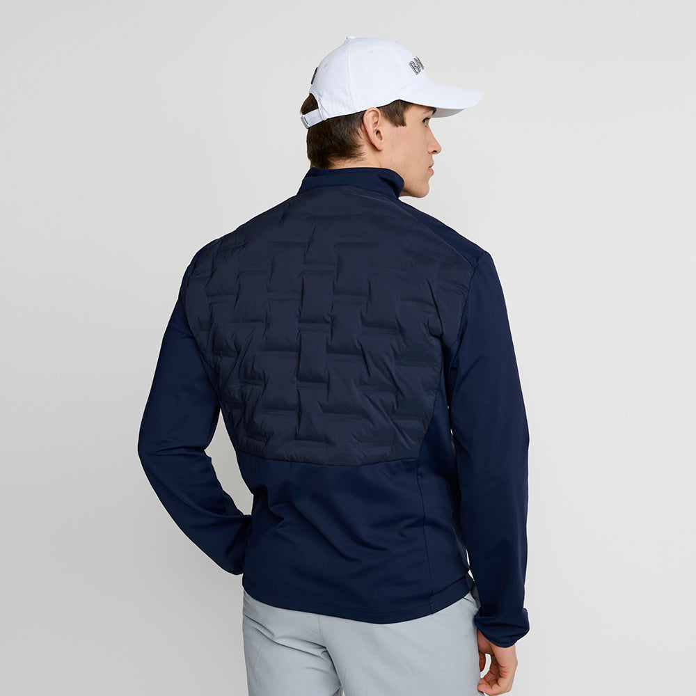 Herren-Hybridjacke, Marineblau
