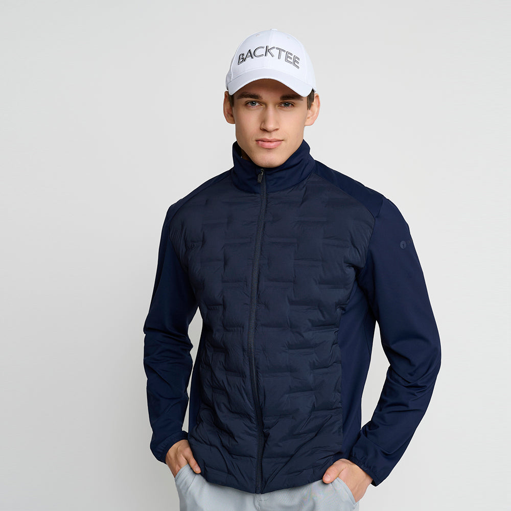 Herren-Hybridjacke, Marineblau